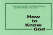 How to Know God (PDF)