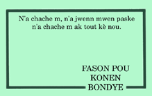 Fason Pou Konen Bondye
